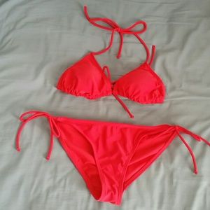OP red bikini